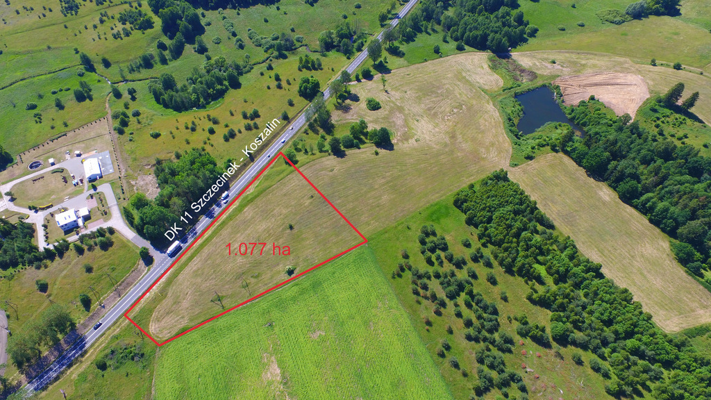 Działka na sprzedaż Bobolice 10 770 m2 | Arka Nieruchomości
