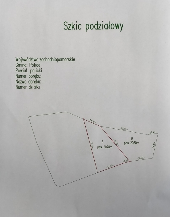 Działka na sprzedaż Bartoszewo 2 078 m2 | Arka Nieruchomości