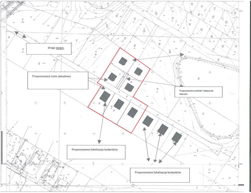Działka na sprzedaż Dołuje 785 m2 | Arka Nieruchomości