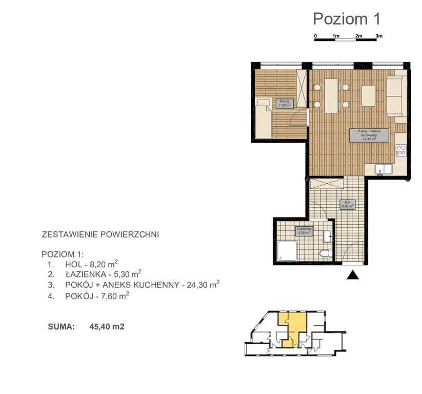 Lokal na sprzedaż Szczecin, Dąbie 44 m2 | Arka Nieruchomości