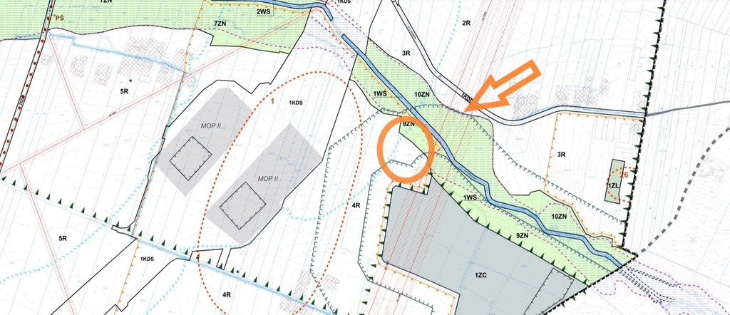Ziemia rolna 9100 m2 + budynek gospodarczy 500 m2 – zdjęcie 6