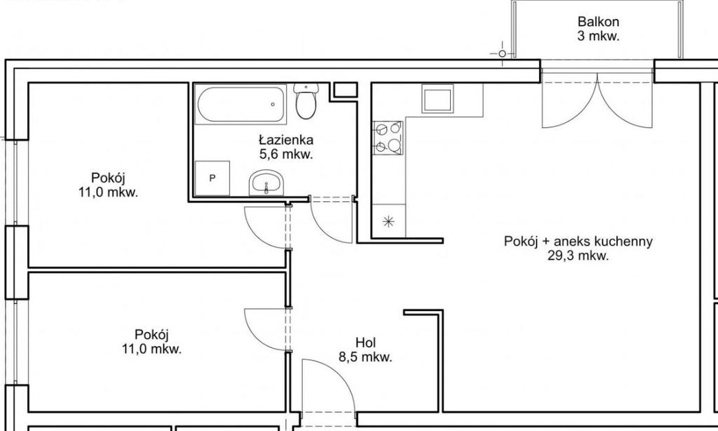 Mieszkanie na sprzedaż Goleniów 65 m2 | Arka Nieruchomości
