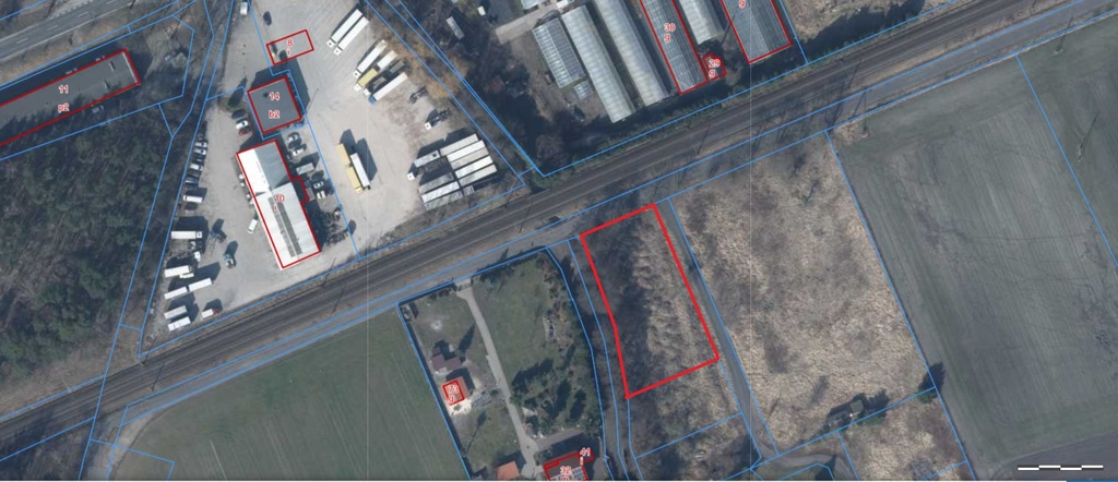 Działka na sprzedaż Szczecin, Dąbie 1 779 m2 | Arka Nieruchomości