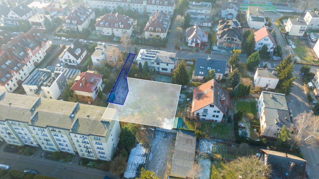 Działka na sprzedaż Szczecin, Pogodno 995 m2 | Arka Nieruchomości