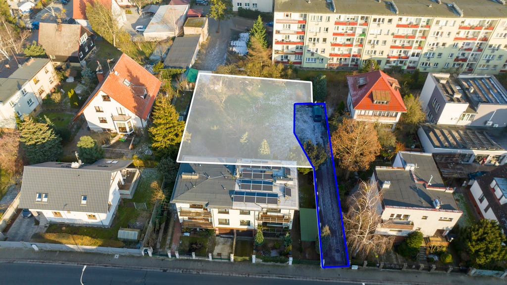 Działka na sprzedaż Szczecin, Pogodno 995 m2 | Arka Nieruchomości