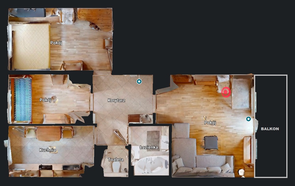 Mieszkanie na wynajem Szczecin, Śródmieście 64 m2 | Arka Nieruchomości