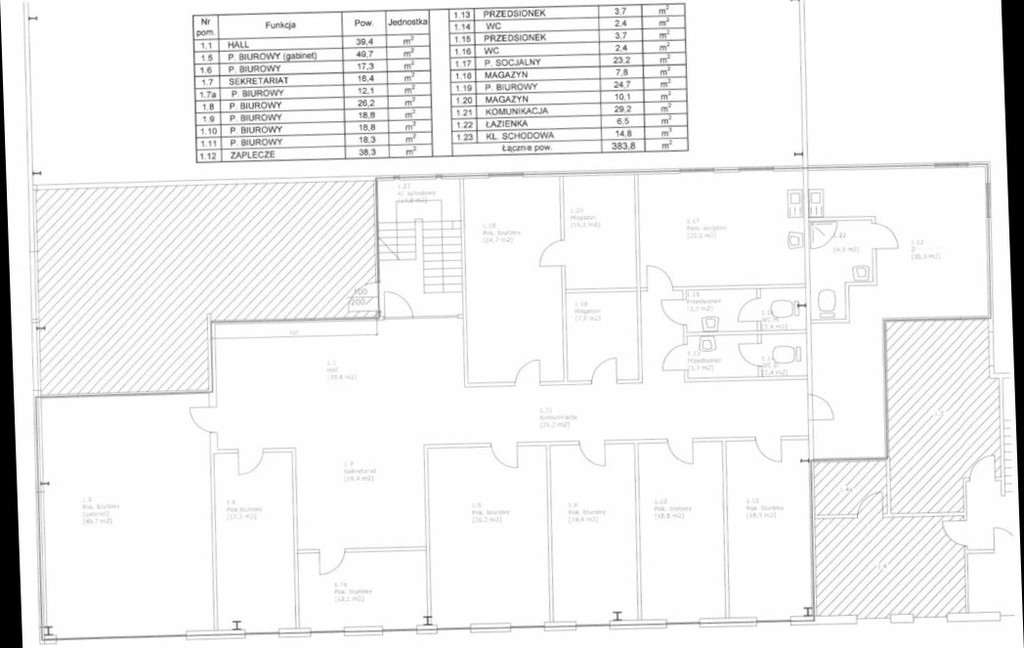 Lokal na wynajem Szczecin 383 m2 | Arka Nieruchomości