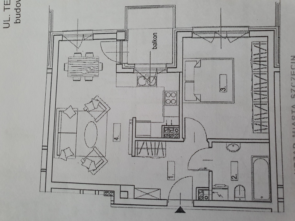 Mieszkanie na wynajem Szczecin, Świerczewo 46 m2 | Arka Nieruchomości