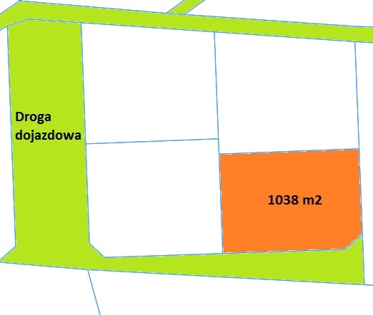Działka na sprzedaż Szczecin, Skolwin 1 038 m2 | Arka Nieruchomości