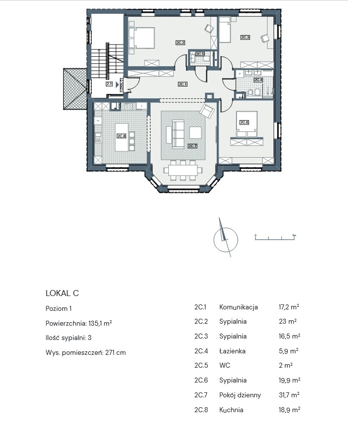 Mieszkanie na sprzedaż Szczecin, Pogodno 135 m2 | Arka Nieruchomości
