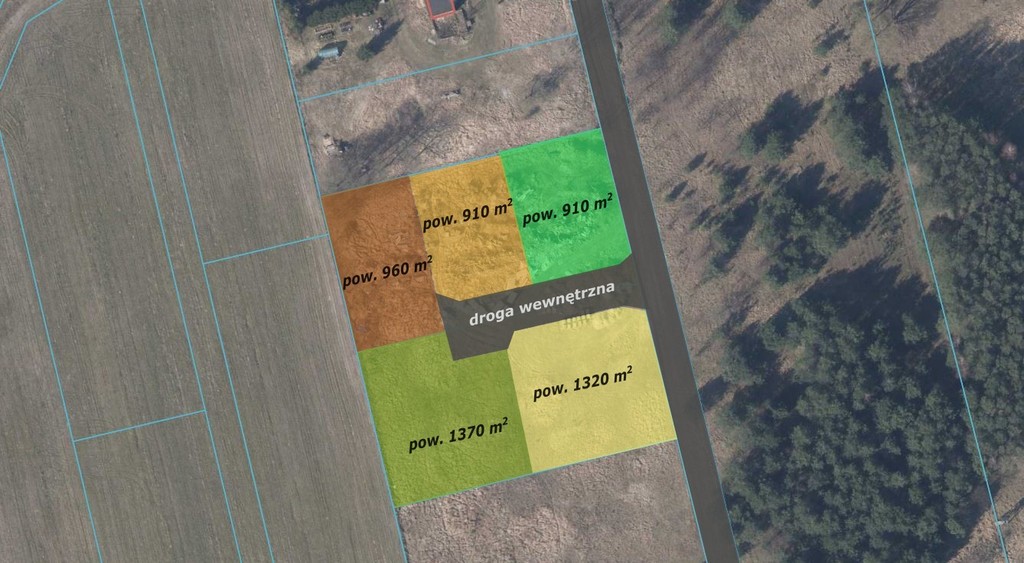 Działka na sprzedaż Marszewo 910 m2 | Arka Nieruchomości