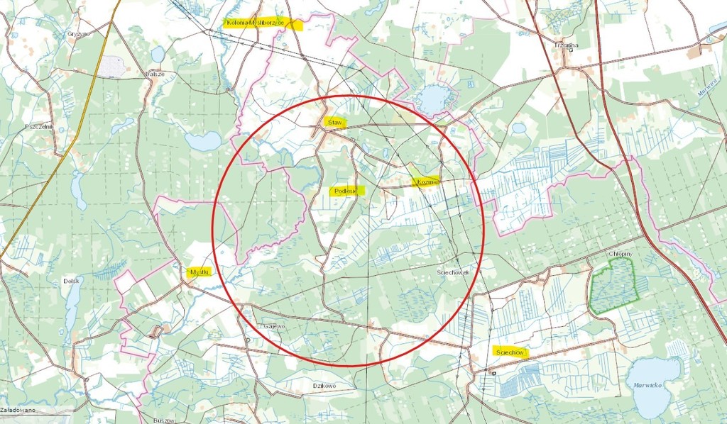Działka na sprzedaż Staw 40 479 m2 | Arka Nieruchomości