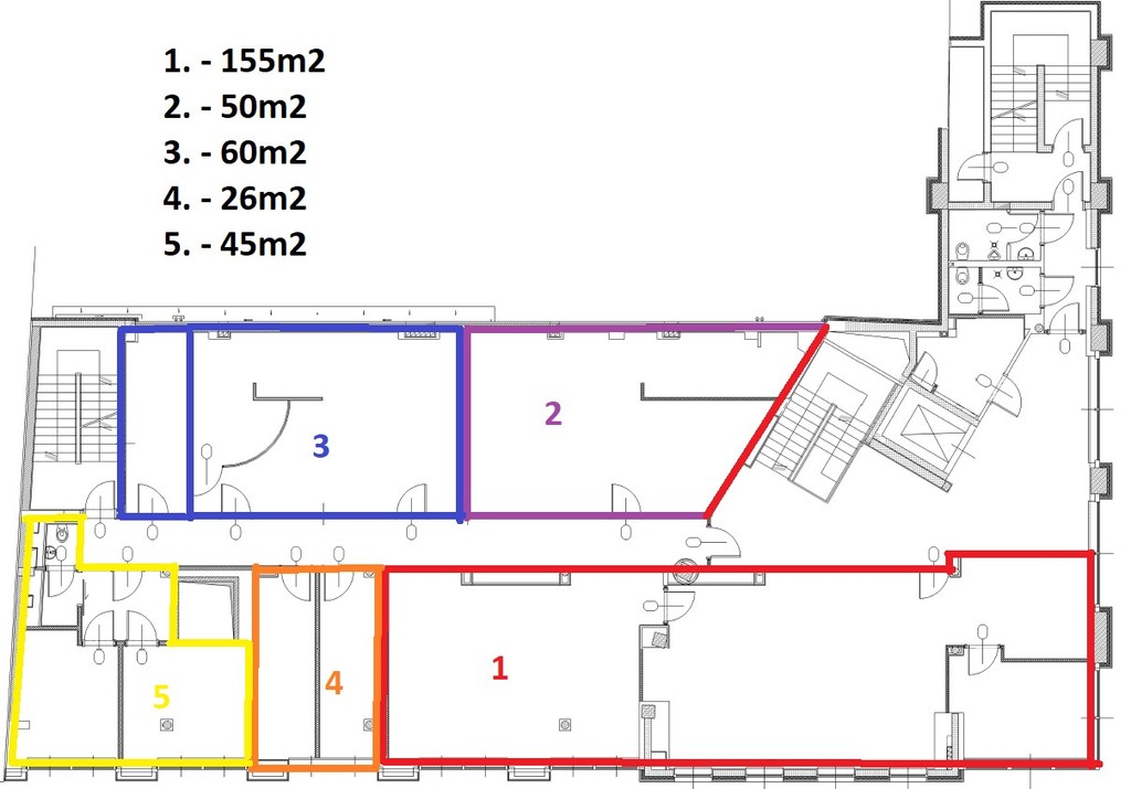 Lokal na wynajem Szczecin, Centrum 155 m2 | Arka Nieruchomości