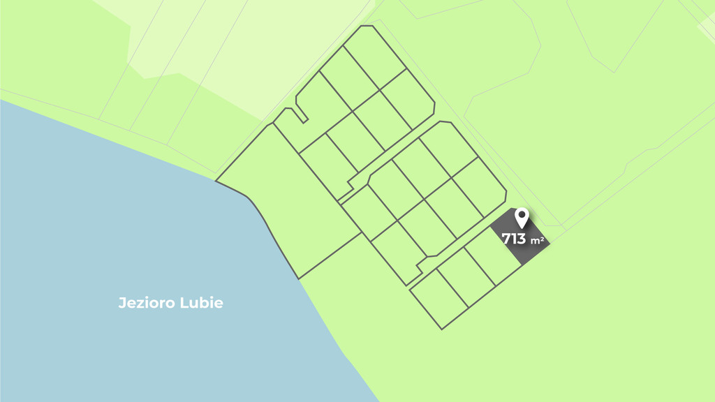 Działka na sprzedaż Lubieszewo 713 m2 | Arka Nieruchomości