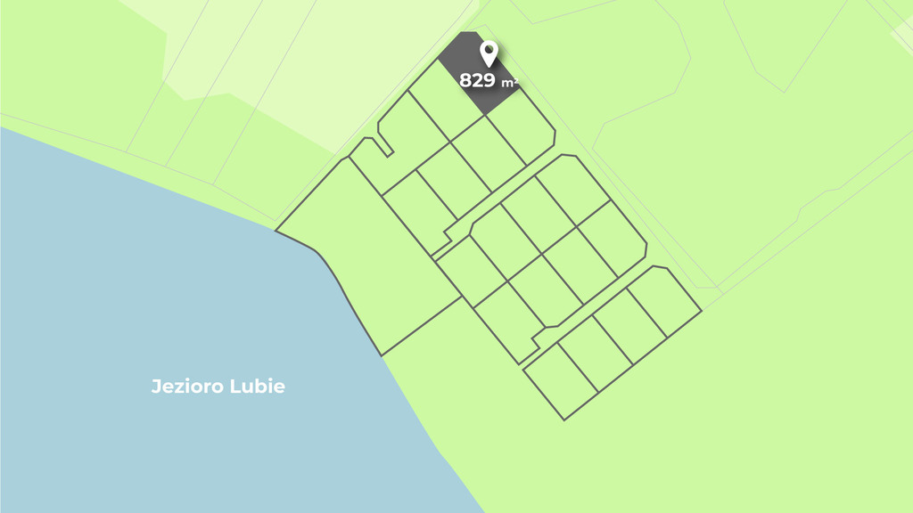 Działka na sprzedaż Lubieszewo 829 m2 | Arka Nieruchomości