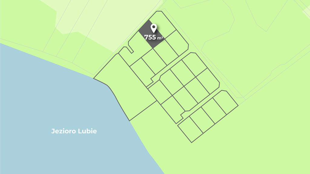 Działka na sprzedaż Lubieszewo 755 m2 | Arka Nieruchomości