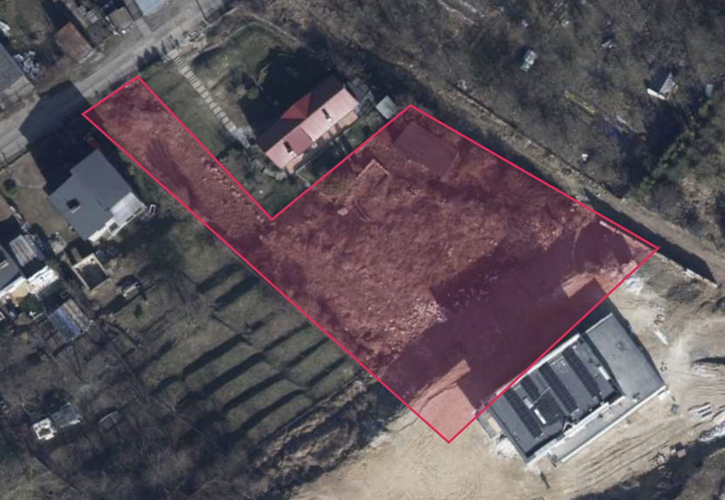 Działka na sprzedaż Szczecin, Klucz 1 200 m2 | Arka Nieruchomości