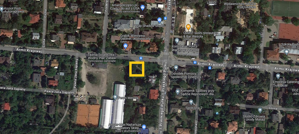 Mała działka inwestycyjna warszawa-wesoła – zdjęcie 1