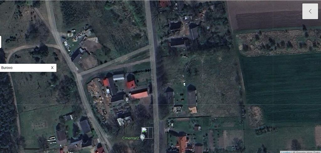 Działka na sprzedaż Burowo 2 400 m2 | Arka Nieruchomości