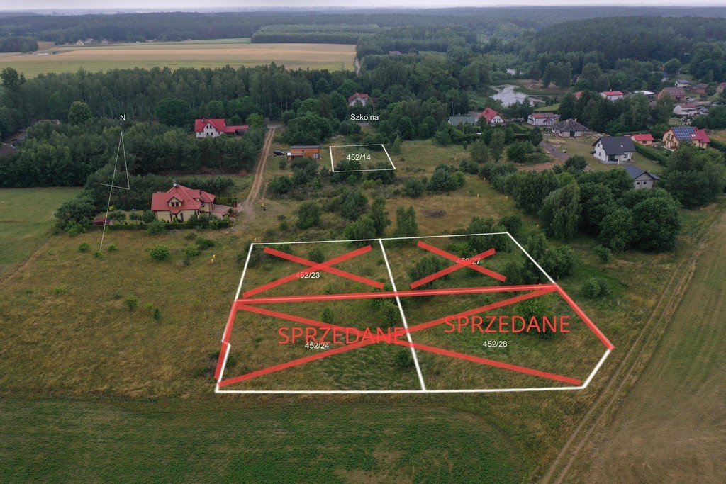 Działka na sprzedaż Charzyno 1 147 m2 | Arka Nieruchomości