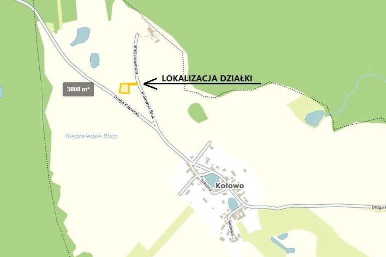 Działka na sprzedaż Kołowo 3 008 m2 | Arka Nieruchomości