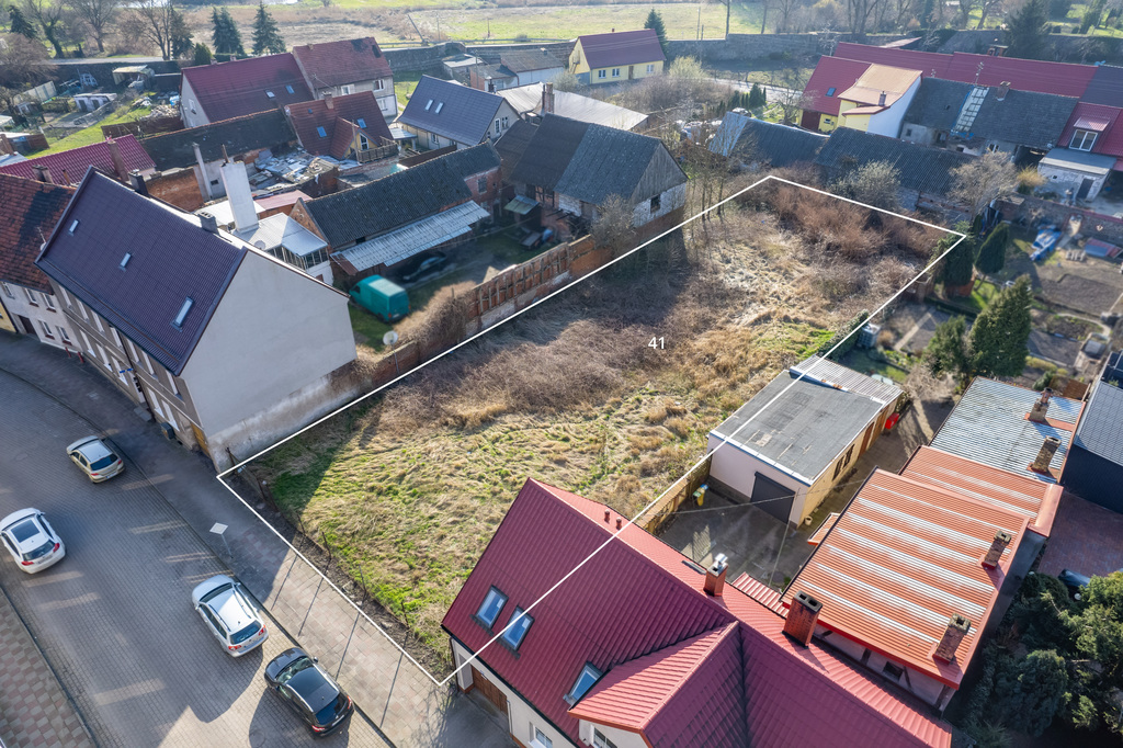 Działka na sprzedaż Trzcińsko-Zdrój 1 056 m2 | Arka Nieruchomości