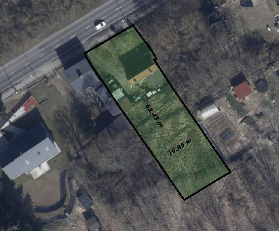 Działka na sprzedaż Szczecin, Klucz 1 266 m2 | Arka Nieruchomości