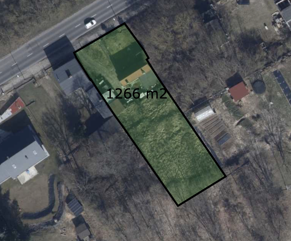 Działka na sprzedaż Szczecin, Klucz 1 266 m2 | Arka Nieruchomości