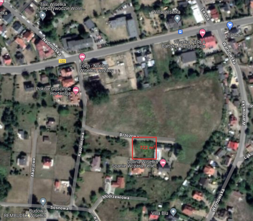 Działka na sprzedaż Wisełka 722 m2 | Arka Nieruchomości