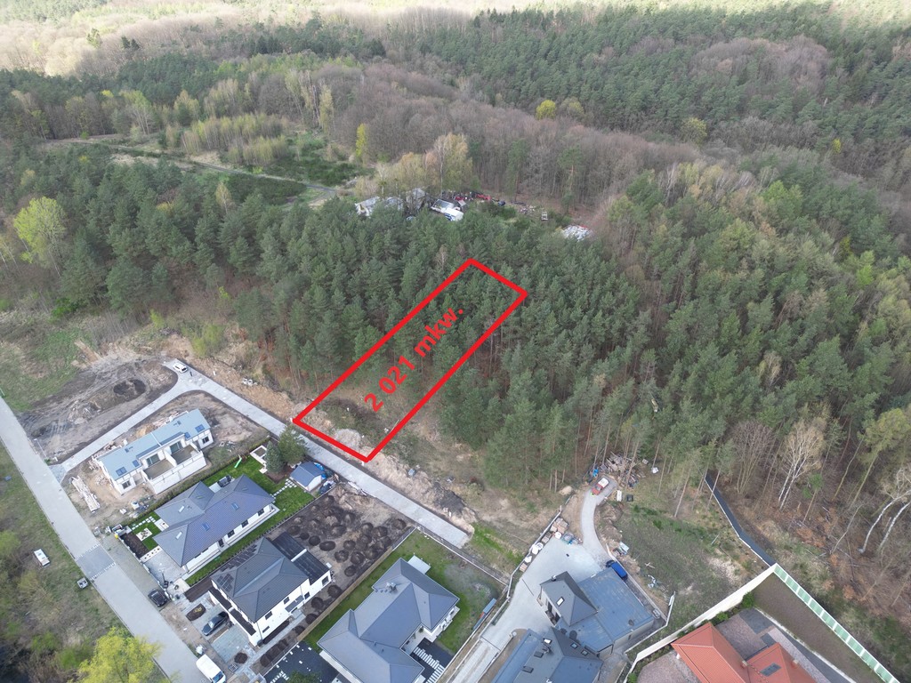 Działka na sprzedaż Szczecin, Osów 1 867 m2 | Arka Nieruchomości