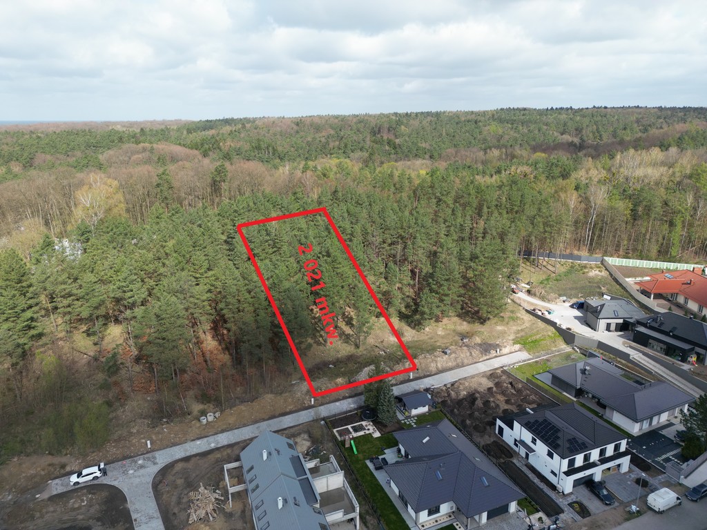 Działka na sprzedaż Szczecin, Osów 1 867 m2 | Arka Nieruchomości