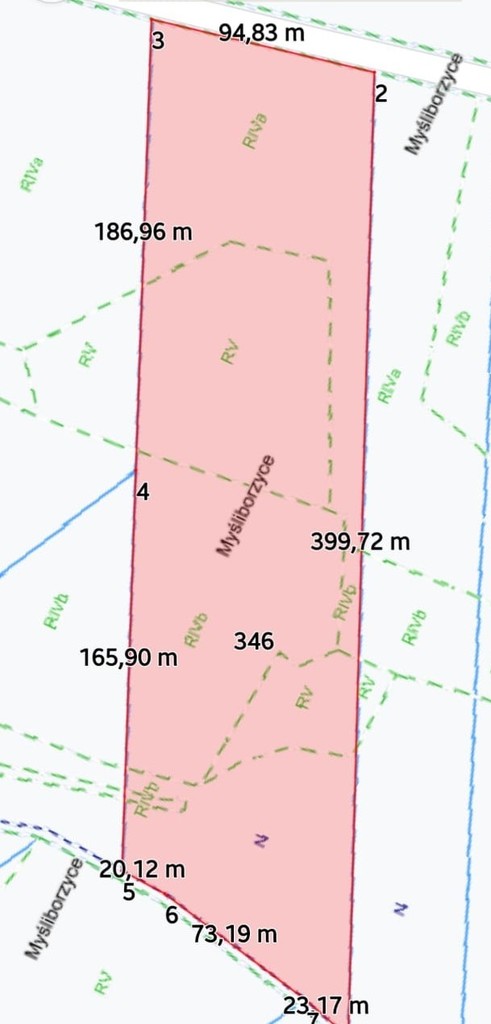 Działka na sprzedaż Myśliborzyce 35 500 m2 | Arka Nieruchomości
