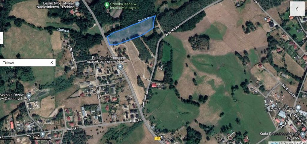 Działka na sprzedaż Tanowo 3 144 m2 | Arka Nieruchomości