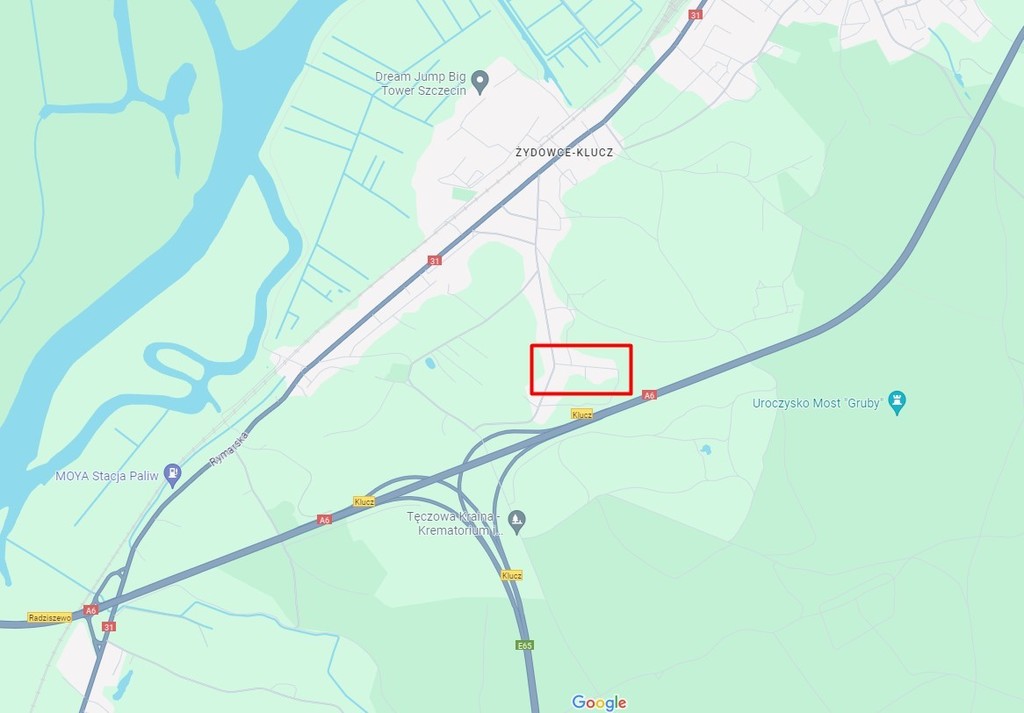 Działka na sprzedaż Szczecin, Żydowce 21 150 m2 | Arka Nieruchomości