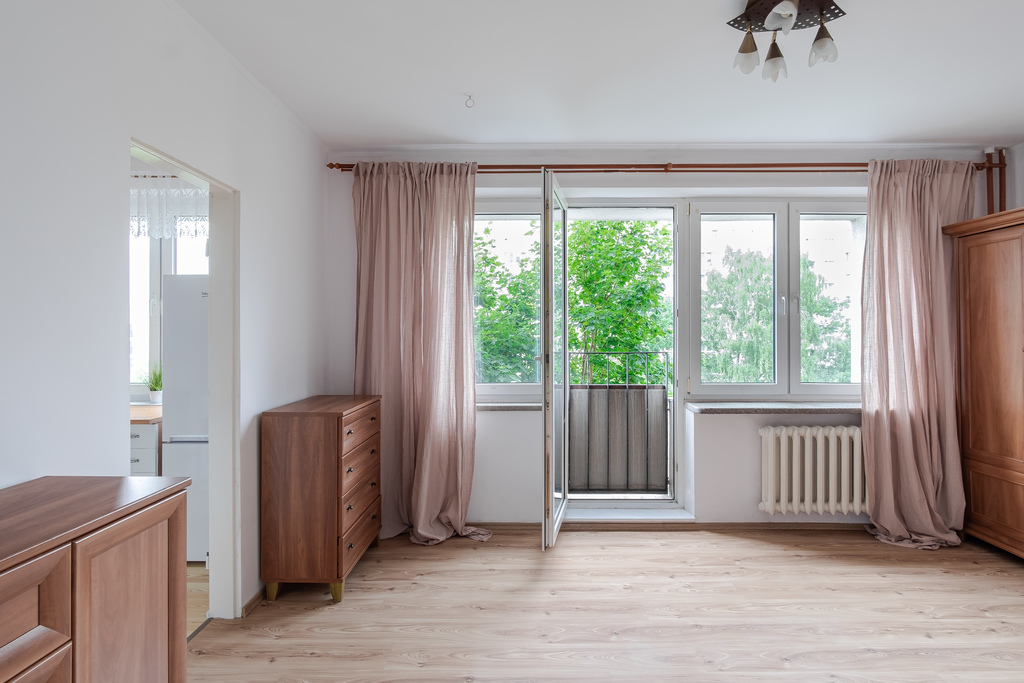 Przestronna kawalerka-Mokotów 31m²