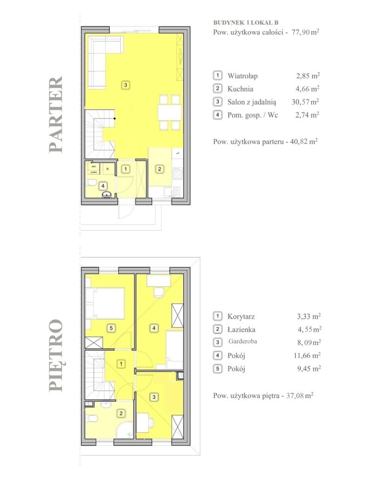 Dom na wynajem Szczecin, Osów 78 m2 | Arka Nieruchomości