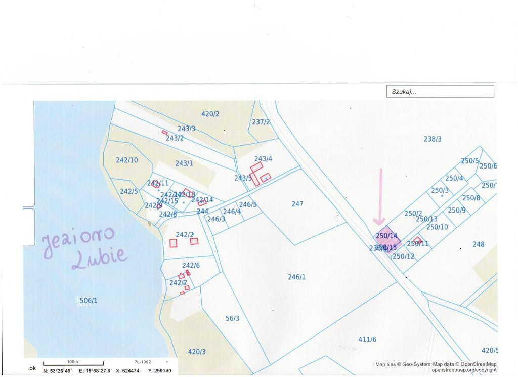Działka na sprzedaż Lubieszewo 1 112 m2 | Arka Nieruchomości