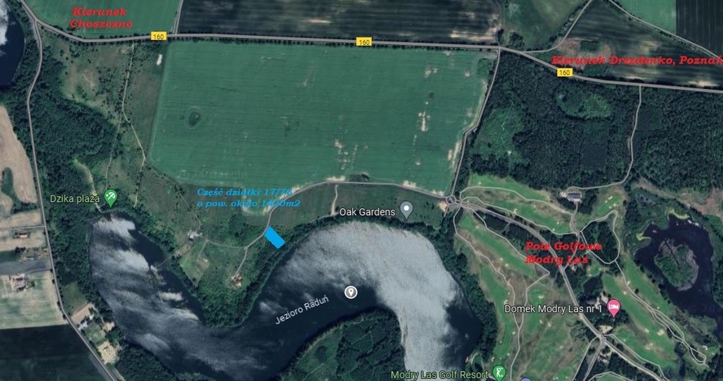 Działka na sprzedaż Choszczno 1 420 m2 | Arka Nieruchomości