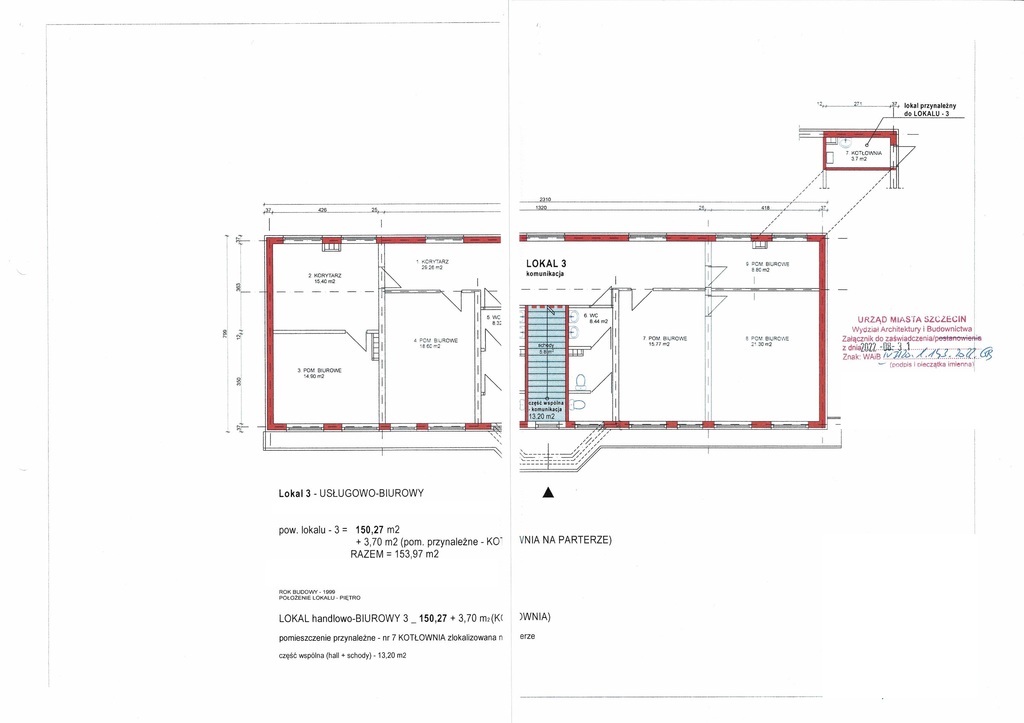 Lokal na sprzedaż Szczecin, Niebuszewo 150 m2 | Arka Nieruchomości