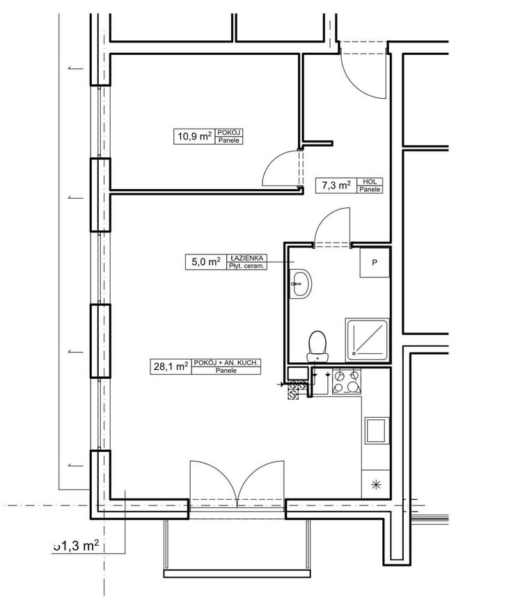 Mieszkanie na sprzedaż Goleniów 51 m2 | Arka Nieruchomości