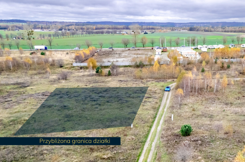 Działka budowlana | możliwość podziału | Borcz