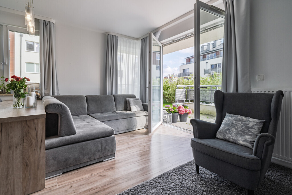 3 pokoje z dużym tarasem w Gdyni